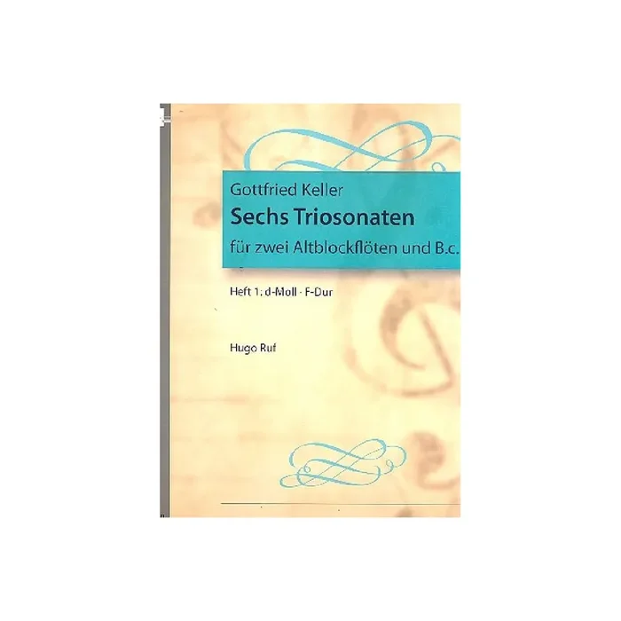 6 Triosonaten Band 1 (Nr.1-2)