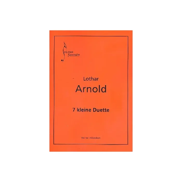 7 kleine Duette für Violine und Akkordeon