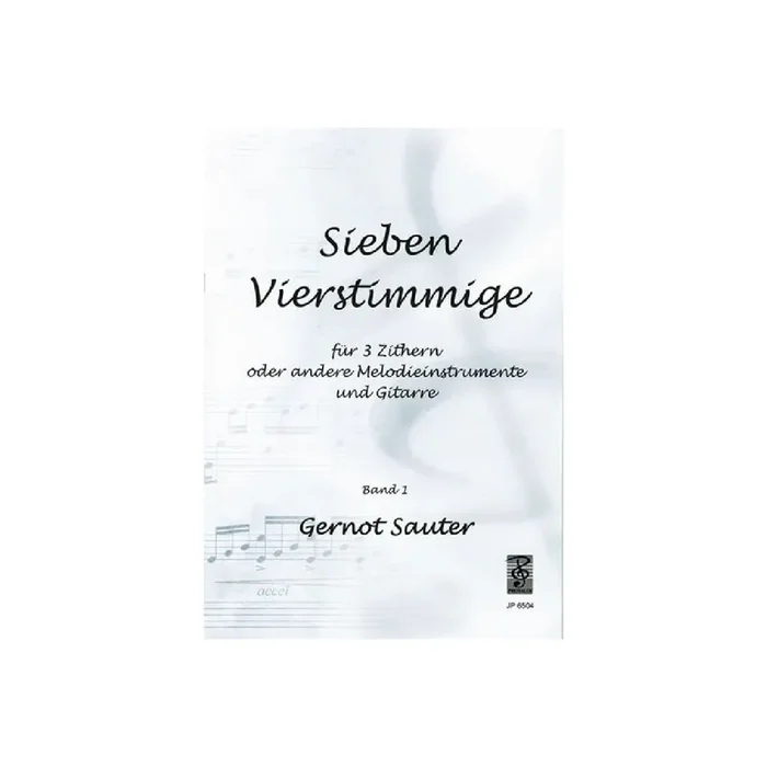 7 Vierstimmige für 3 Zithern und