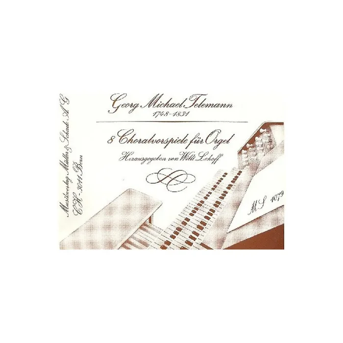 8 Choralvorspiele für Orgel