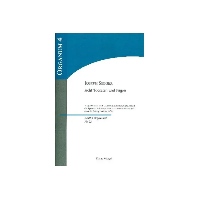 8 Toccaten und Fugen für Orgel