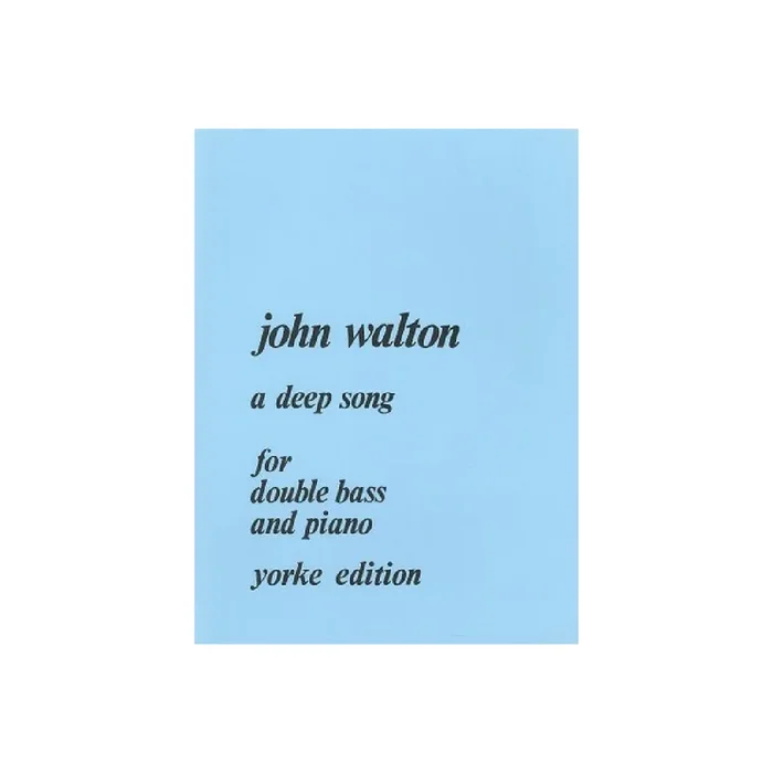 A deep Song for double bass