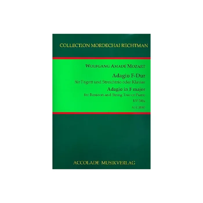 Adagio F-Dur KV580a für