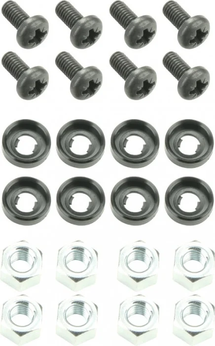 Adam Hall 19″ Parts 5924 M8 AH Befestigungssatz für zwei 19″ Geräte mit Se