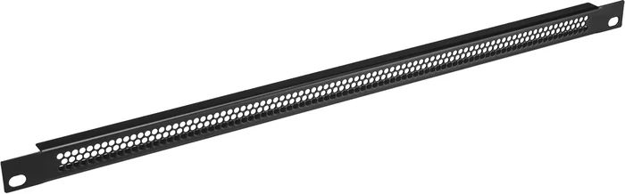 Adam Hall 19″ Parts 872005 VR 19″ U-Lüftungsblende 0,5 HE, Rundlochung