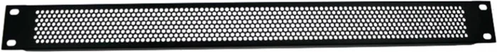 Adam Hall 19″ Parts 87221 VR 19″ U-Lüftungsblende 1 HE, Rundlochung