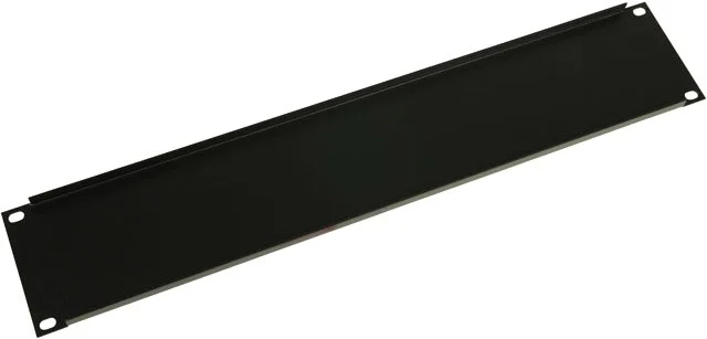 Adam Hall 19″ Parts 87222 STL 19″ U-Rackblende 2 HE, Stahl