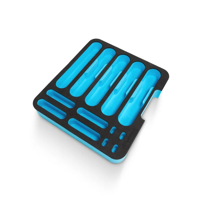 Adam Hall 19″ Parts 87402 MI Mikrofon Schaumstoffeinlage für 2 HE Rackschublade