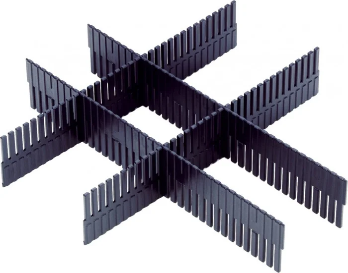 Adam Hall 19″ Parts 87402 P2 Trennsteg längs für 19“ Schubladen 2 HE