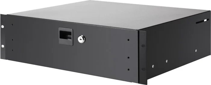 Adam Hall 19″ Parts 87403 A Rackschublade 3 HE Aluminium