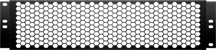 Adam Hall 19″ Parts 87446 19″ Lochblechabdeckung 2 HE, grobe Lochung