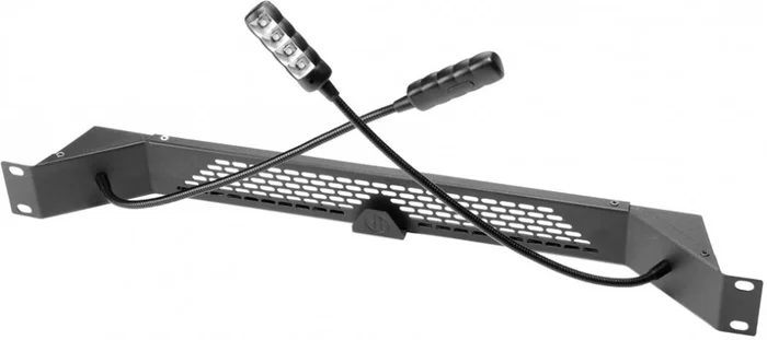 Adam Hall 19″ Parts 87463 ULTRA Kaltweiße COB-LED-Rackleuchte