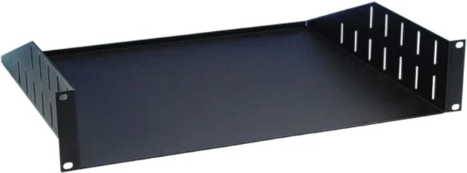 Adam Hall 19″ Parts 87552 19″ Rackablage 2 HE 375 mm tief