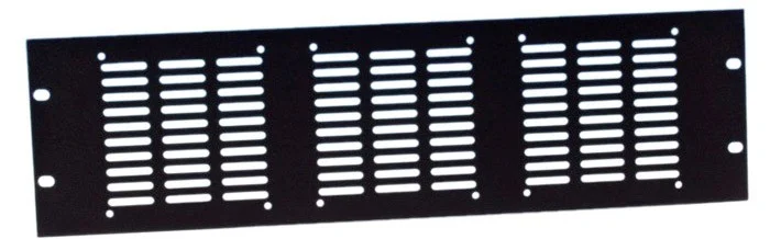 Adam Hall 19″ Parts 8765 19″ Rackblende für 3 Axial-Lüfter