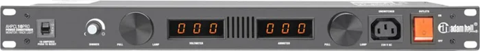 Adam Hall 19″ Parts PCL 10 PRO Power Conditioner mit Volt- und Amperemeter