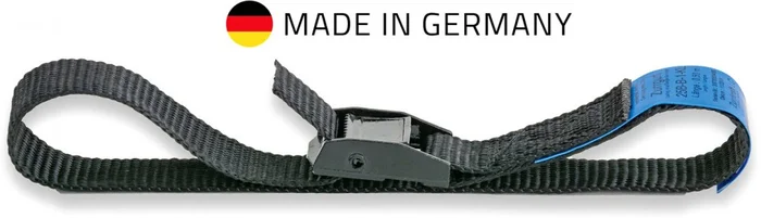Adam Hall Accessories SZK 254 – Zurrgurt mit Klemmverschluss 25 mm, 4 m Länge