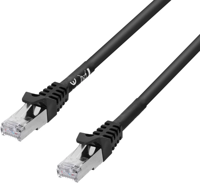 Adam Hall Cables 3 STAR CAT6A 10m – Netzwerkkabel Cat.6a (S/FTP) mit RJ-45 Stecker | 10 m