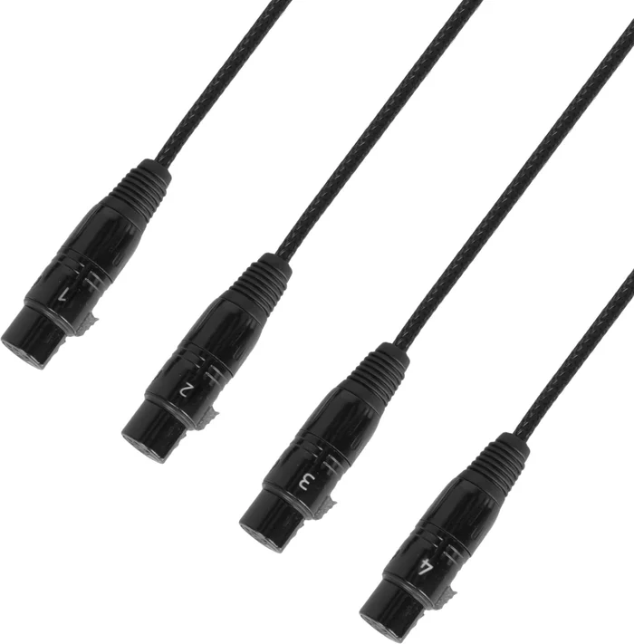 Adam Hall Cables 4 STAR CATBOX XF5 – Audio & DMX Adapter 5-Pol XLR Female x Cat.6a – Bild 2