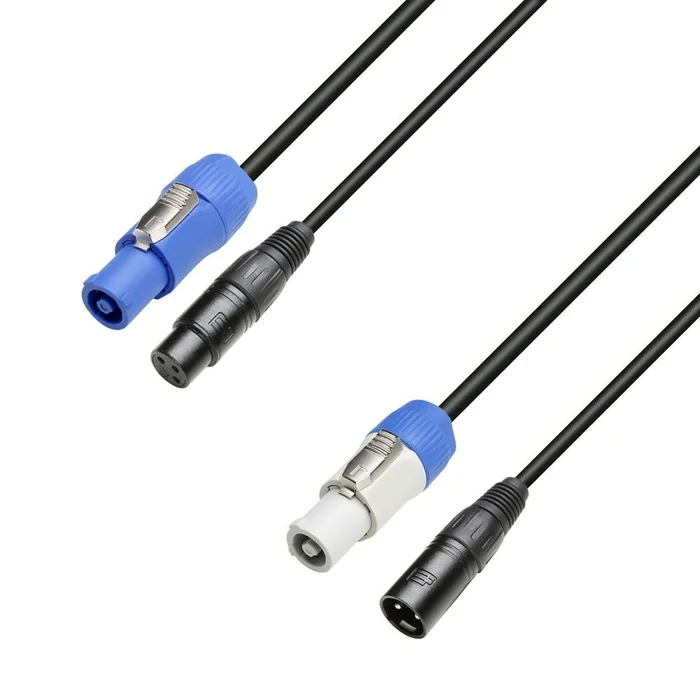 Adam Hall Cables 8101 PSDT 0500 Netz- & DMX Kombikabel