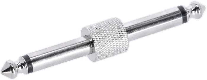 Adam Hall Connectors 4 STAR A J M2 JM2 S – Adapter 6,3 mm Klinke TS auf 6,3 mm Klinke TS, gerade