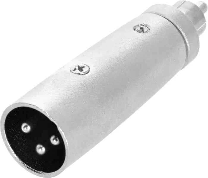 Adam Hall Connectors 4 STAR A RM2 XM3 – Adapter RCA male to XLR male