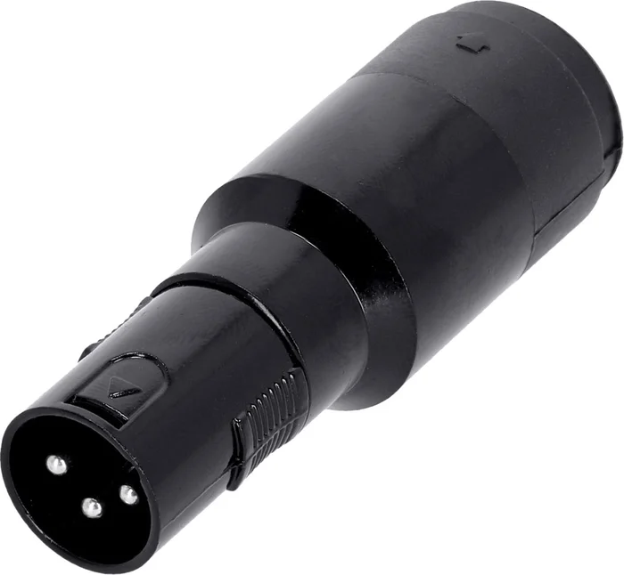 Adam Hall Connectors 4 STAR A SM4 XM3 – Adapter 4-Pol Lautsprecher Steckverbinder male auf XLR male