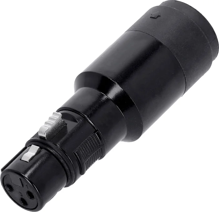 Adam Hall Connectors 4 STAR A XF3 SM4 – Adapter XLR female -> 4-Pol Lautsprecher Steckverbinder male