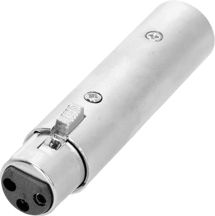 Adam Hall Connectors 4 STAR A XF3 XM5 – Adapter XLR 3-Pol female auf XLR 5-Pol male