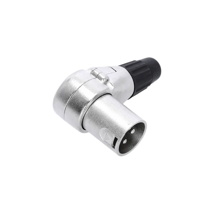 Adam Hall Connectors 4 STAR C XM3 A – XLR Stecker 3-Pol Male | Winkelstecker