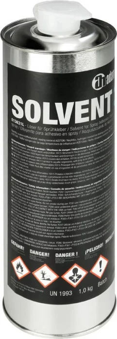 Adam Hall Hardware 01363 1 L Verdünner für 01362 Sprühkleber 1 kg Gebinde