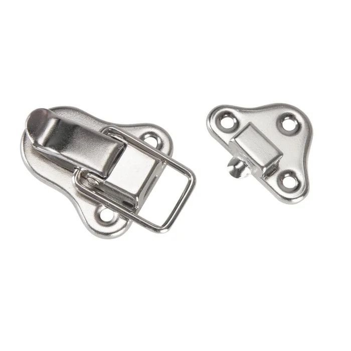 Adam Hall Hardware 1607 AH – Aufbauschloss mittel vernickelt