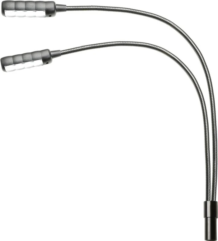 Adam Hall Stands LED 2 ULTRAXLR 4 4-pol XLR Schwanenhalsleuchte mit 8 COB