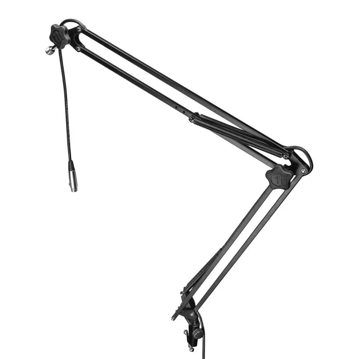 Adam Hall Stands S TBA 01 – Tisch Mikrofonarm mit integriertem XLR-Kabel