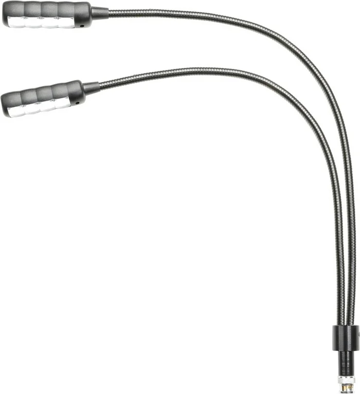 Adam Hall Stands SLED 2 ULTRA BNC LED-Schwanenhalsleuchte + BNC-Anschluss