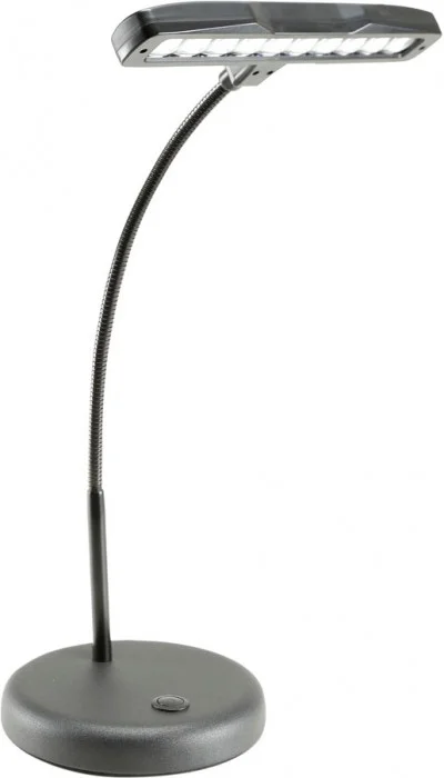 Adam Hall Stands SLED PL 10 B LED Pianoleuchte mit 10 LEDs