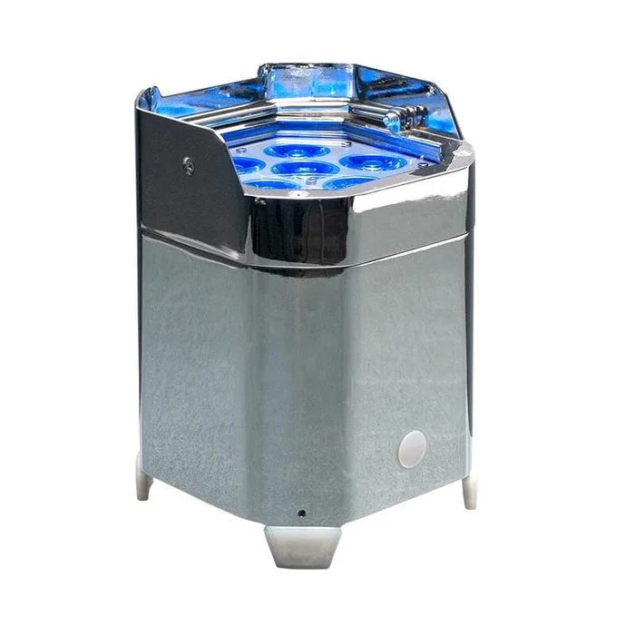 ADJ Element HexIP Chrome 4 RGBAW+UV 6-in-1 HEX-LEDs (rot, grün, blau, amber, weiß und UV)