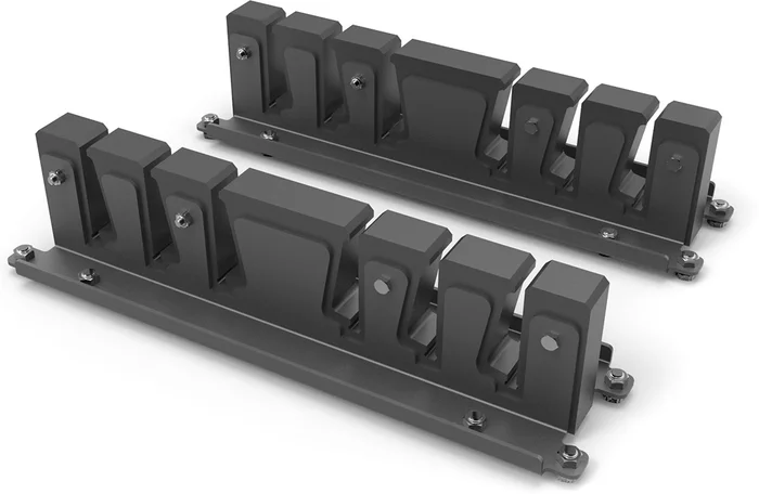 Admiral Grundplattenhalter PE 6mm. Satz mit 2 Haltern