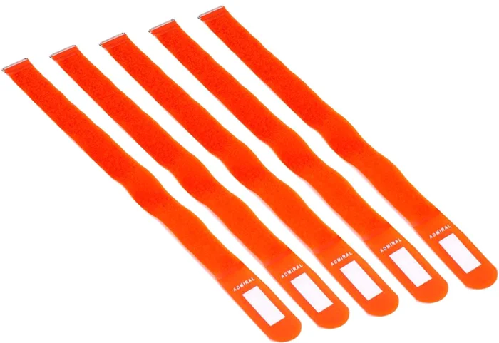 Admiral Kabelbinder 55cm orange 5 Stück