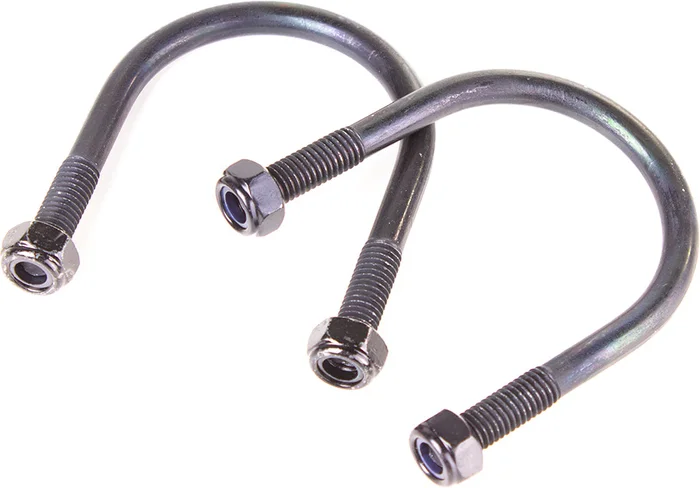 Admiral SET von 2 Gitter Drahtbügel 51x75mm mit M8 schwarz