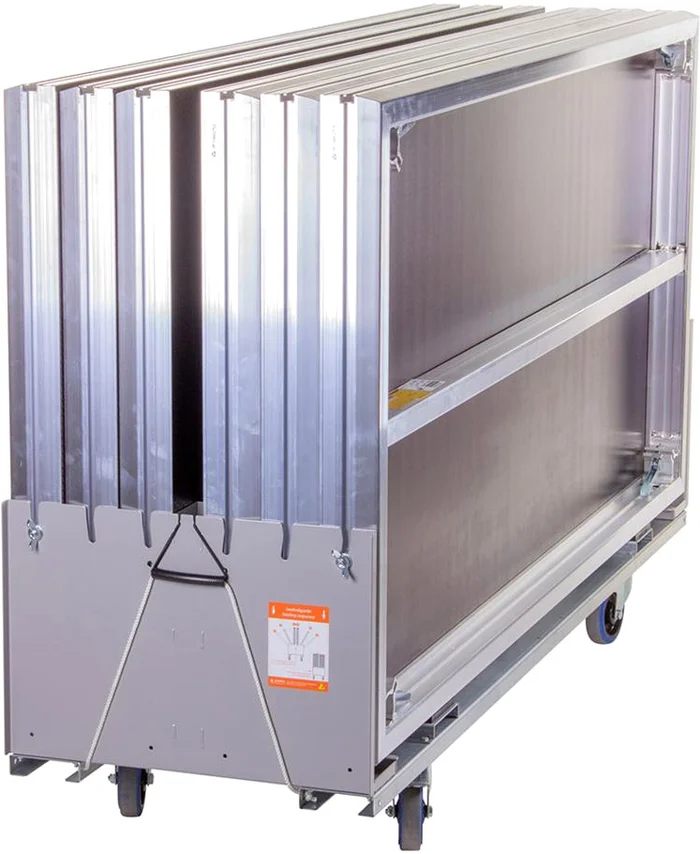 Admiral Stage Deck Dolly 2 mtr unmontiert 4x Rollenbremse