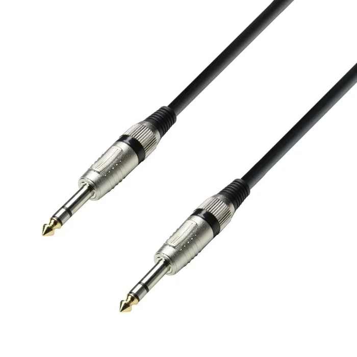ah Cables 3 STAR BVV 0900 – Symmetrisches Kabel – Adam Hall® Klinke TRS – 9 m