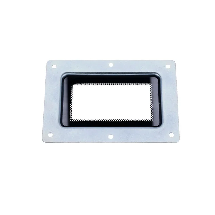 ah Hardware 87952 – Bar Code Scan Fenster in Stahl Einbauschschale 114 x x166mm