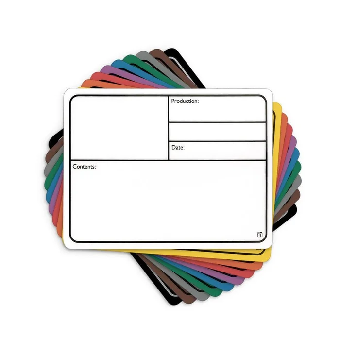 ah Hardware 88001 M GREY – Beschriftungsschild Kunststoff, magnetisch 177 x12 – Bild 2