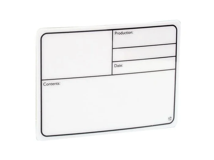 ah Hardware Tour Label, selbstklebend weiß 177 x 127 mm