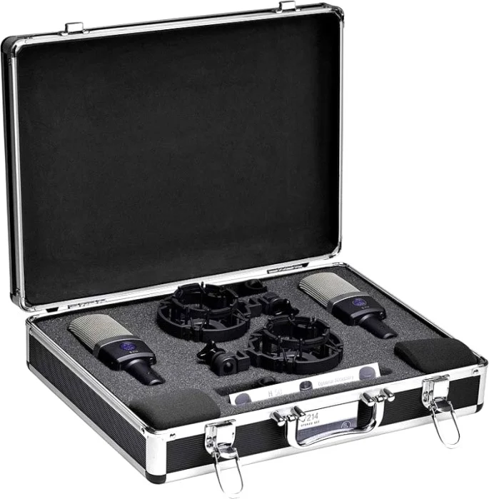 AKG C214 Stereo Set mit abgestimmtem Frequenzgang