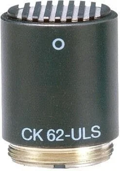 AKG CK62 ULS – Mikrofonkapsel, Kugel-Charakteristik, linearer 0°-Frequenzverlauf, vergoldeter Stecke