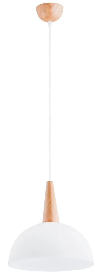 ALFA Pendelleuchte FOTYN Alabasterweiss, 1x E27