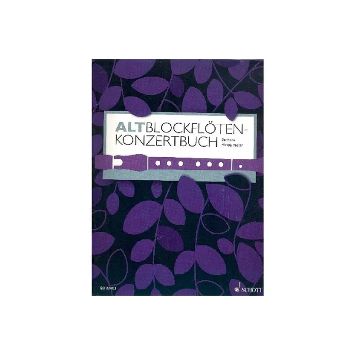 Altblockflöten-Konzertbuch