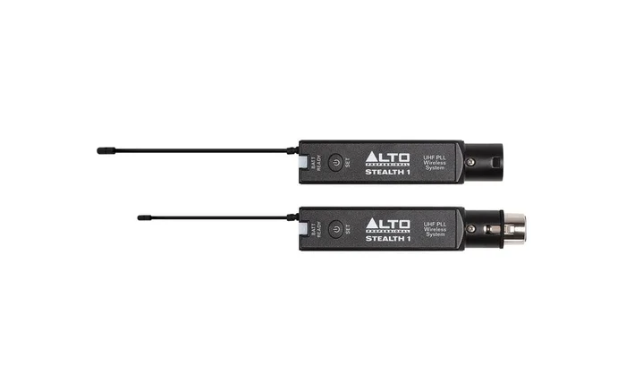 Alto Pro STEALTH1 – MONO UHF XLR WIRELESS SYSTEM, Set aus 1x Sender + 1x Empfänger
