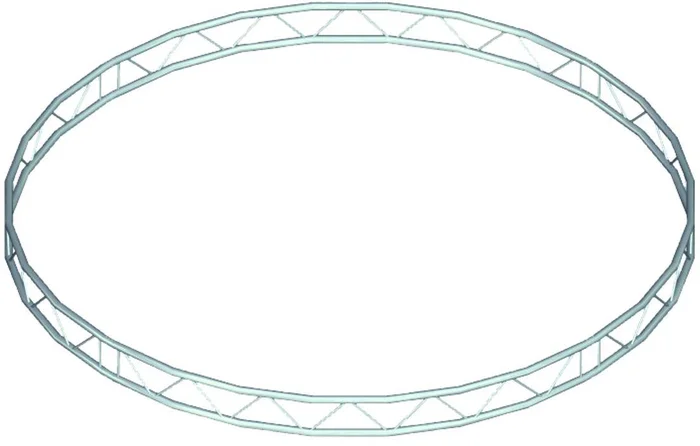 ALUTRUSS BILOCK Vollkreis d=3m(innen)vertikal 4tlg